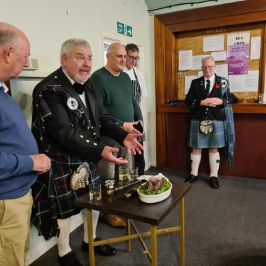 Old Guisborian Burns & Comedy Night Raises £1,100 for Festival