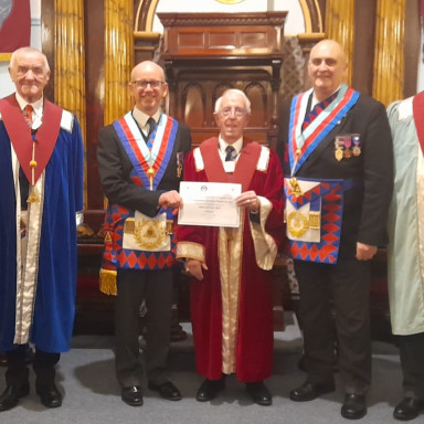 Priory Chapter donation